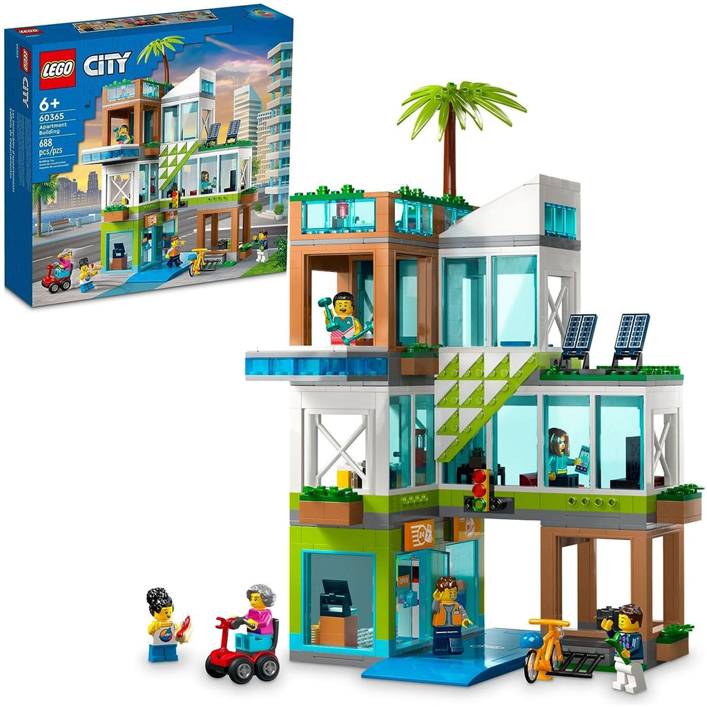 Lego Apartment Building Playset Age- 4 Years & Above