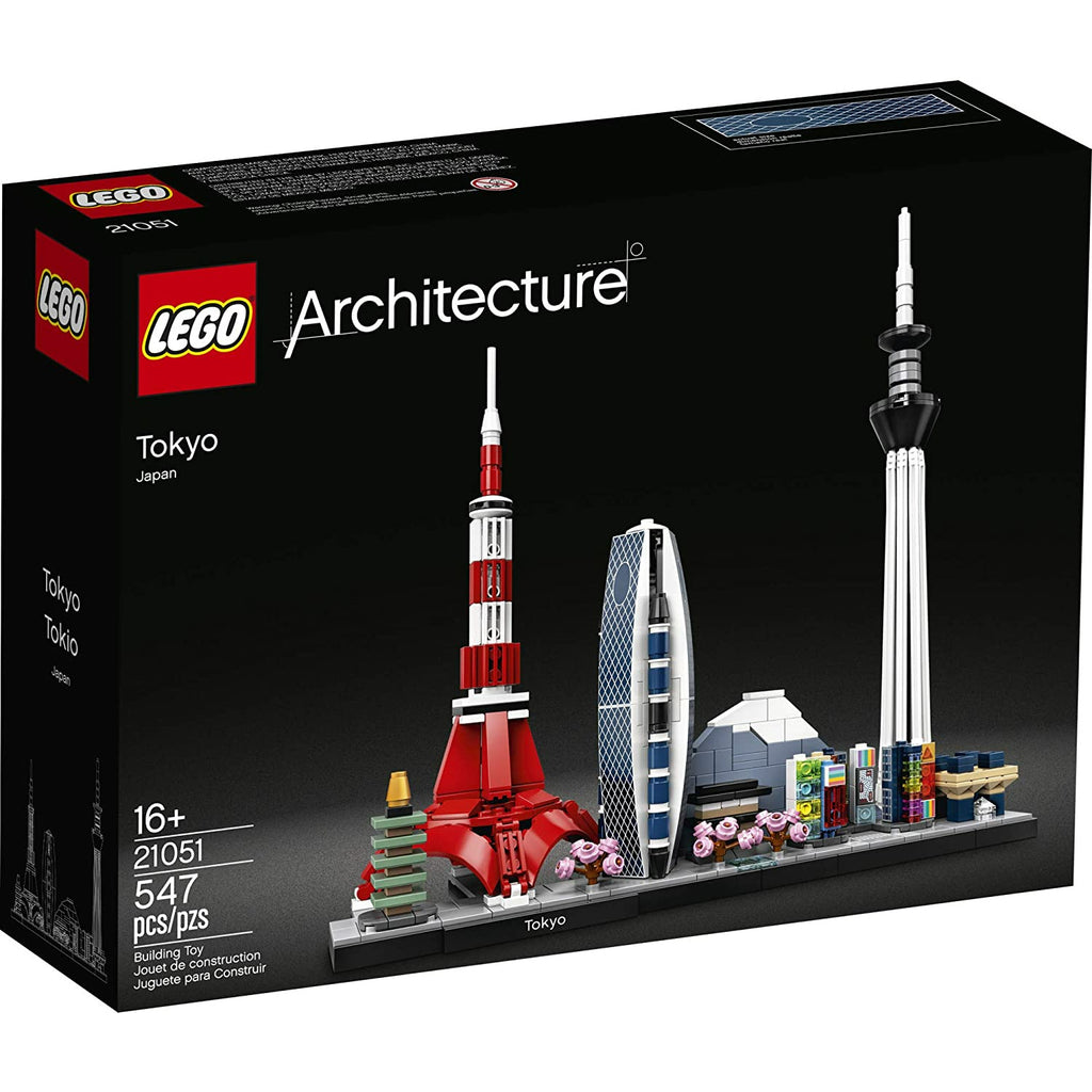 Lego Architecture Collection Tokyo 21051 Building Set (547 Pieces) 16Y+