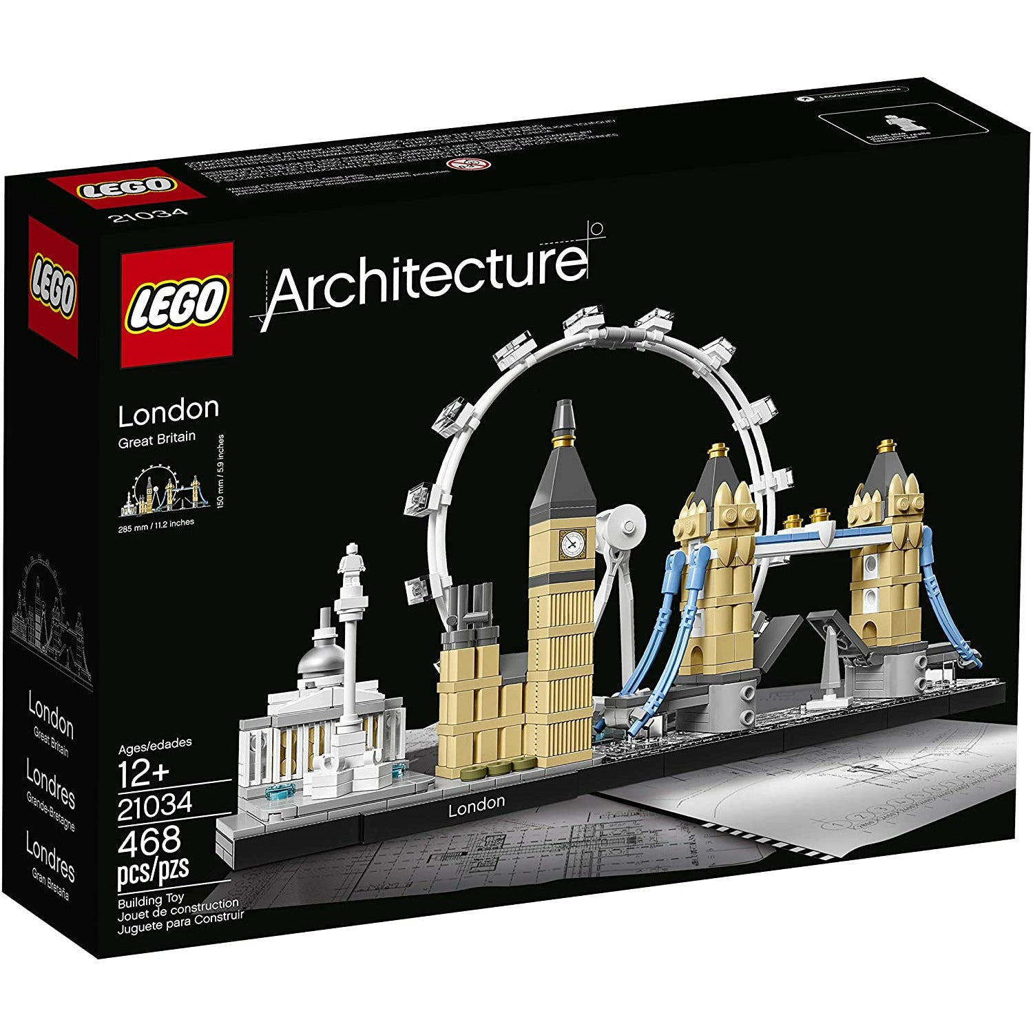 Lego Architecture London Skyline Collection 21034 Building Set