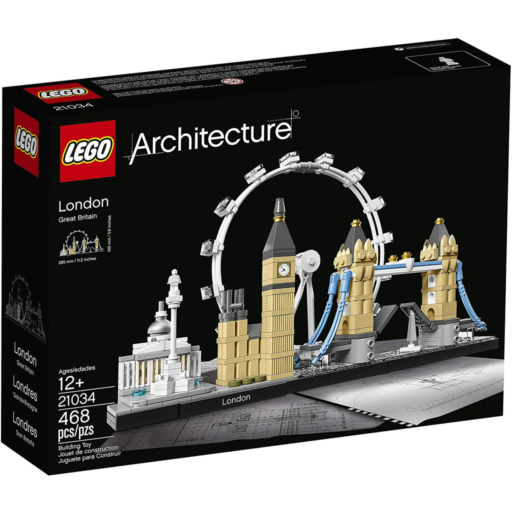 Lego Architecture London Skyline Collection 21034 Building Set (468 Pieces) 12Y+