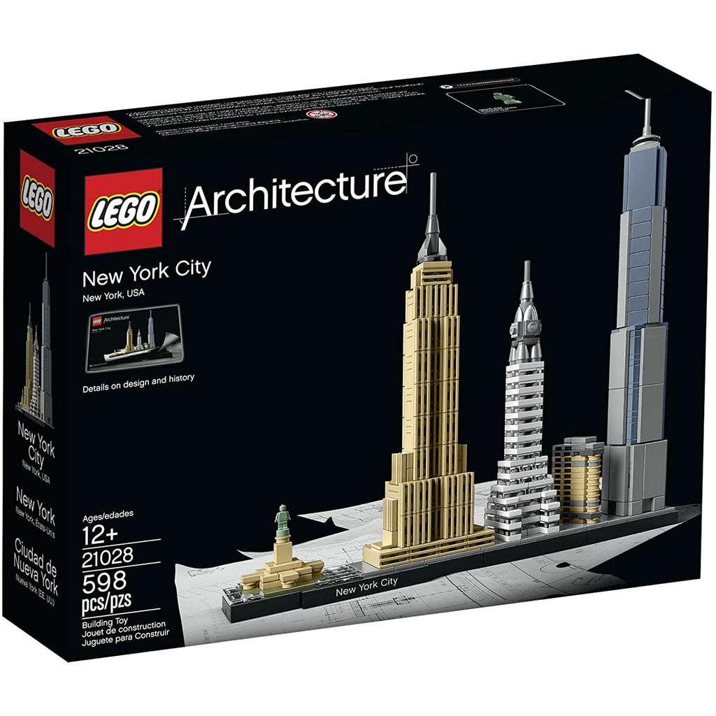 Lego Architecture New York City 21028 Building Set (598 Pieces)12Y+