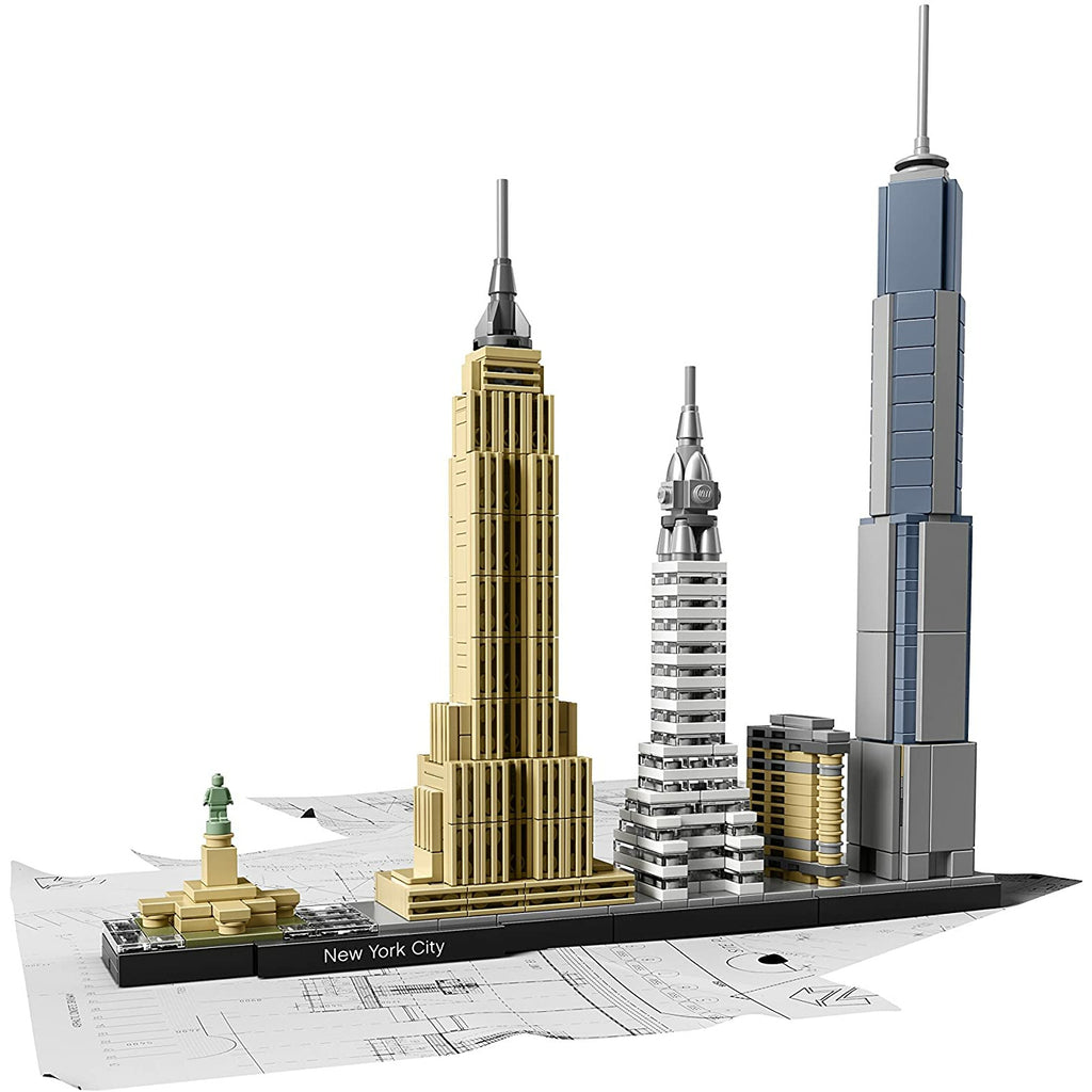Lego Architecture New York City 21028 Building Set (598 Pieces)12Y+