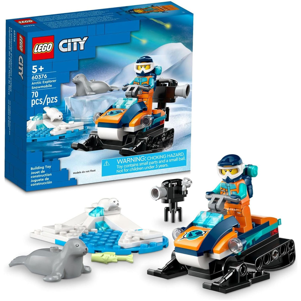 Lego Arctic Explorer Snowmobile Playset Age- 6 Years & Above