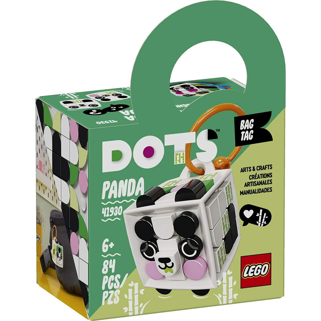 Lego Bag Tag Panda 6Y+