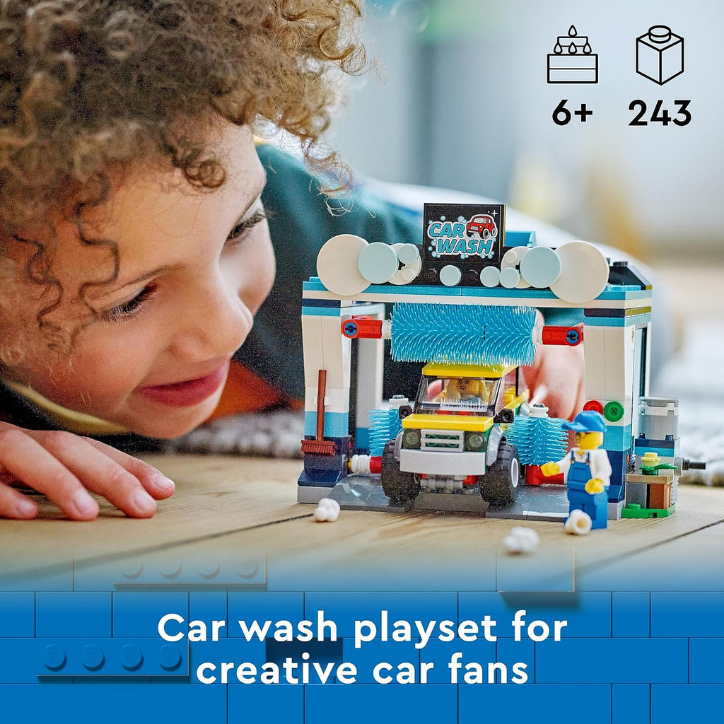 Lego Car Wash Playset Age- 6 Years & Above