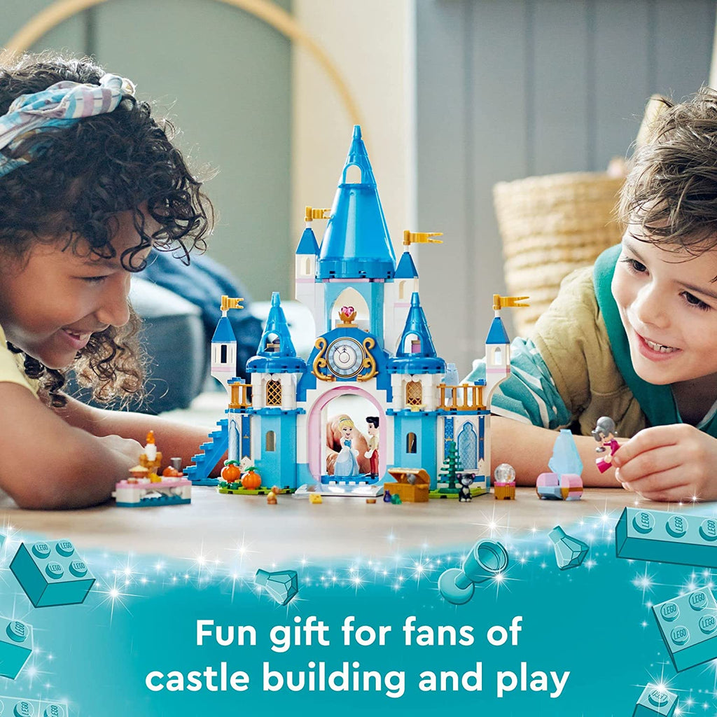 Lego Disney Cinderella and Prince Charming's Castle Age- 5 Years & Above