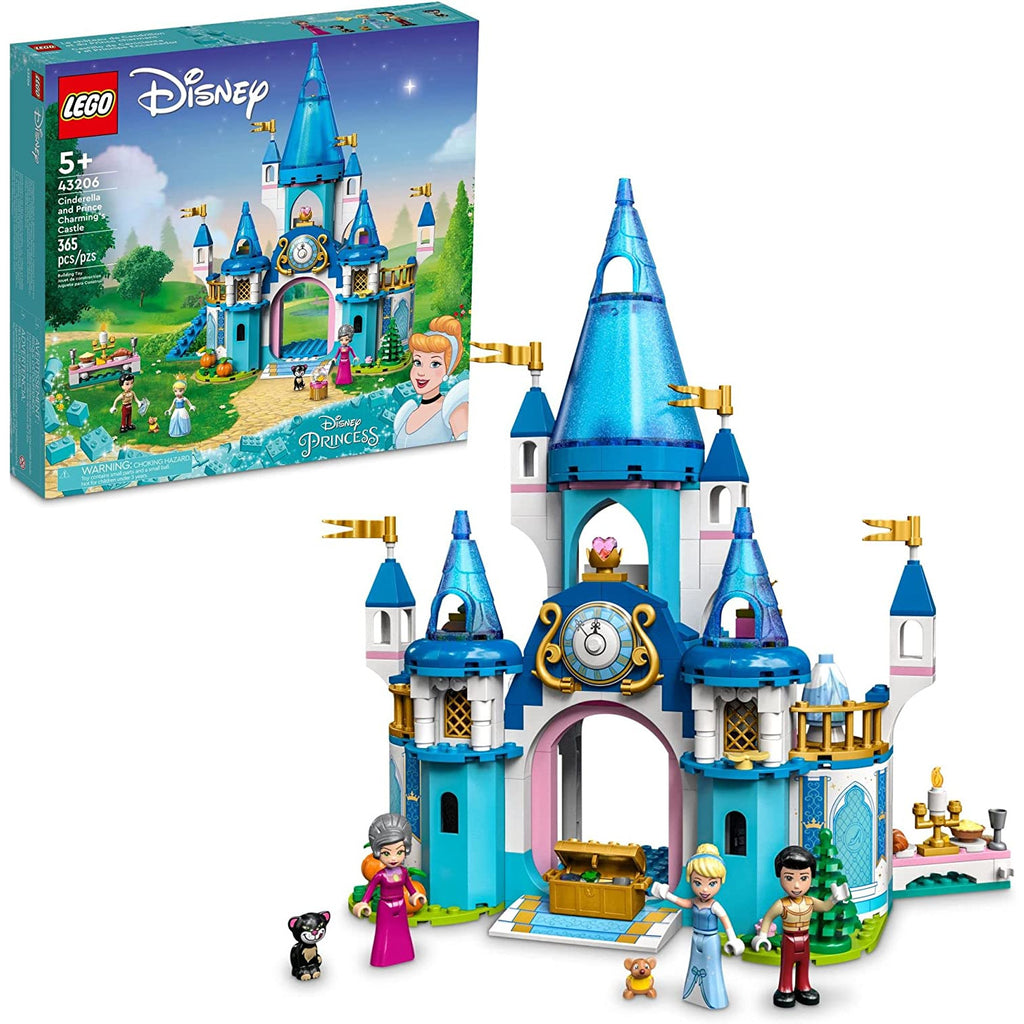 Lego Disney Cinderella and Prince Charming's Castle Age- 5 Years & Above