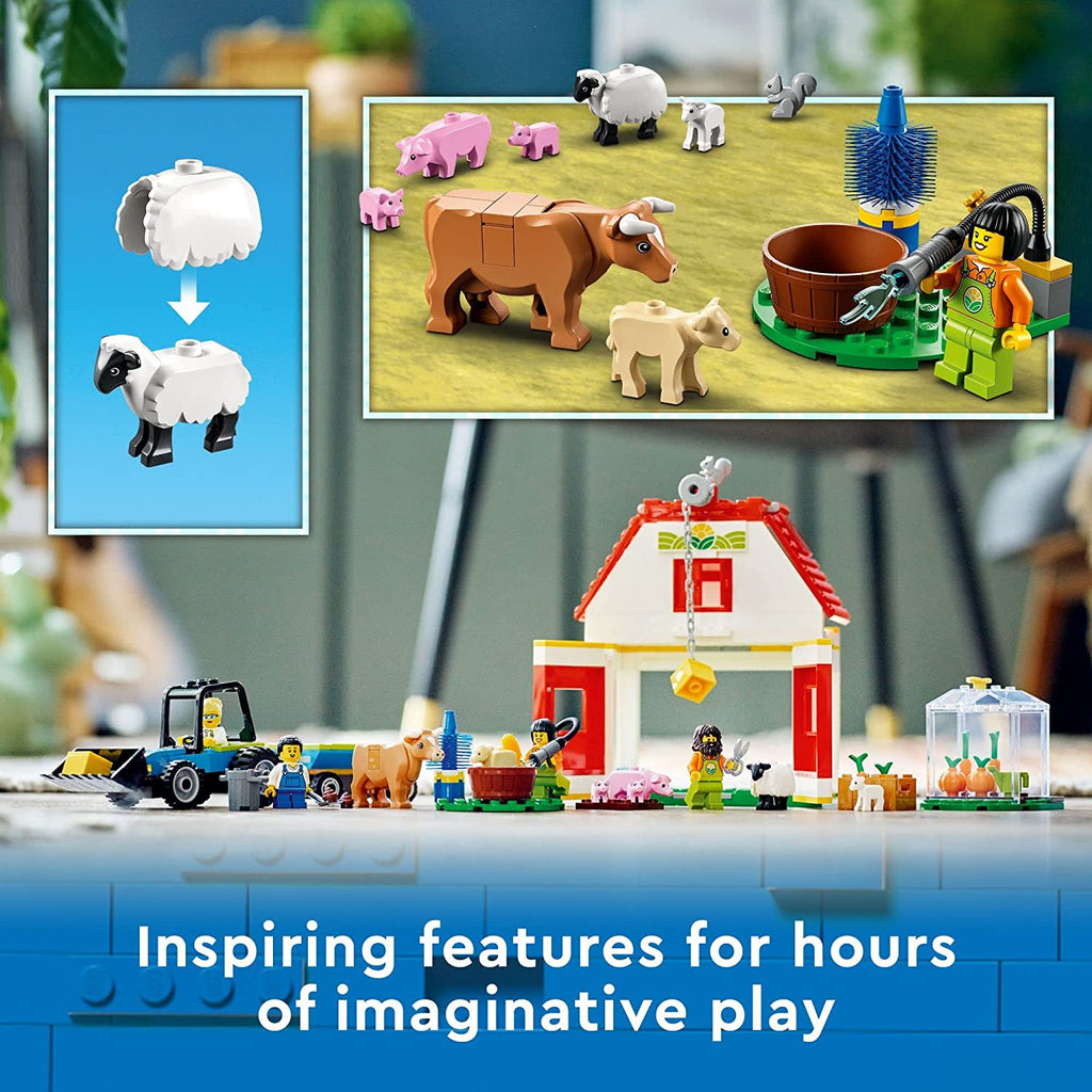 Lego City Barn & Farm Animals Age- 4 Years & Above