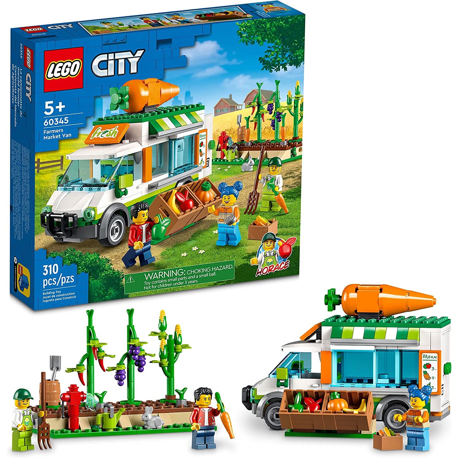 Lego City Farmers Market Van Age 5 Years Above Peekaboo