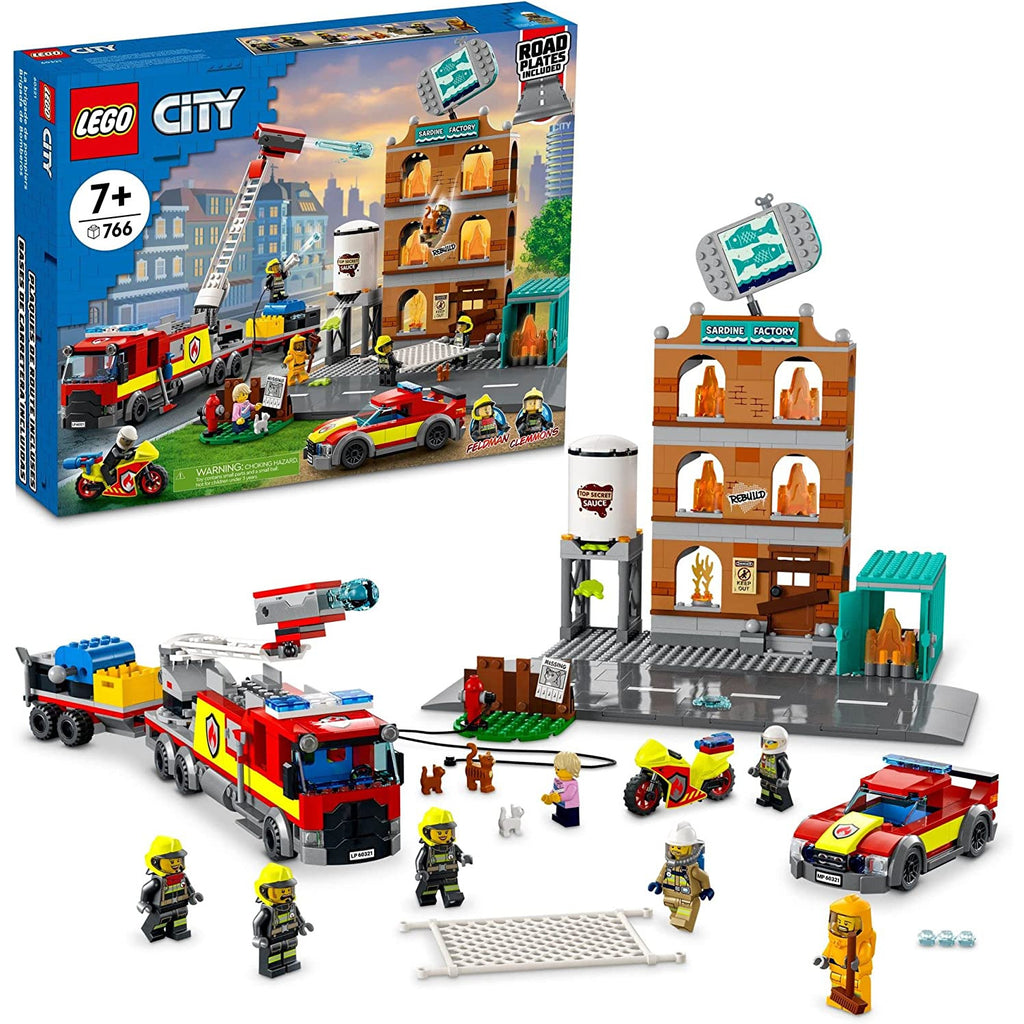 Lego City Fire Brigade Age- 7 Years & Above