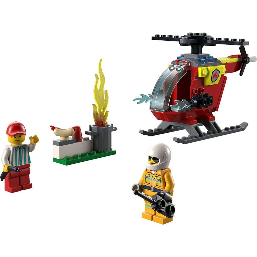 Lego City Fire Helicopter Set 4Y+