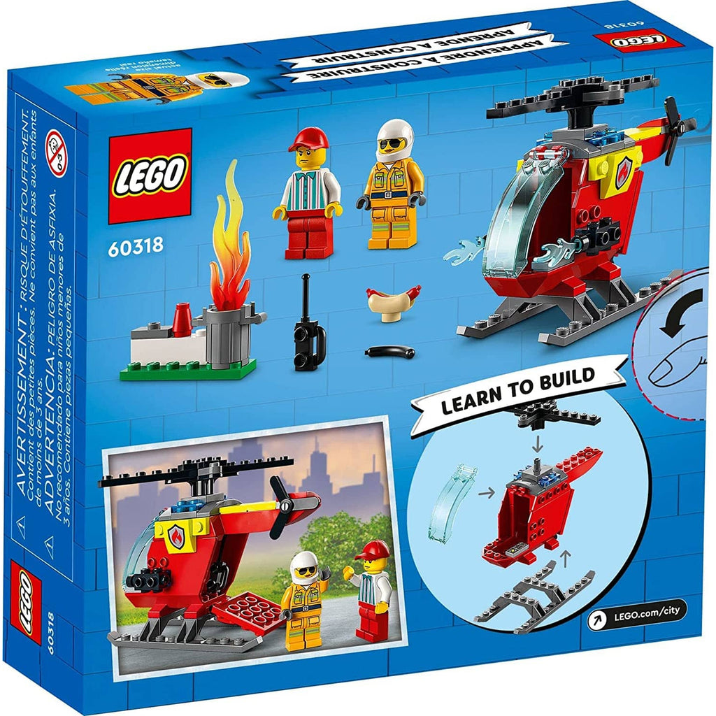 Lego City Fire Helicopter Set 4Y+