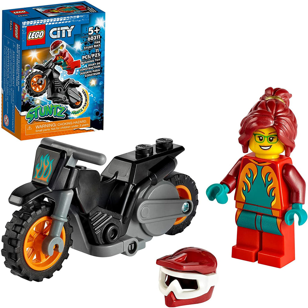 Lego City Fire Stunt Bike Set 5Y+