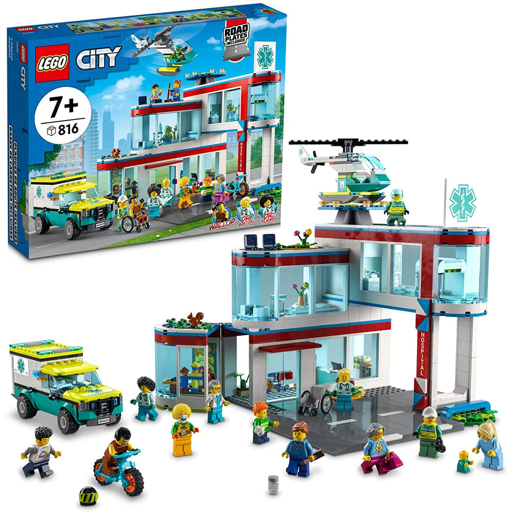 Lego City Hospital Set 7Y+