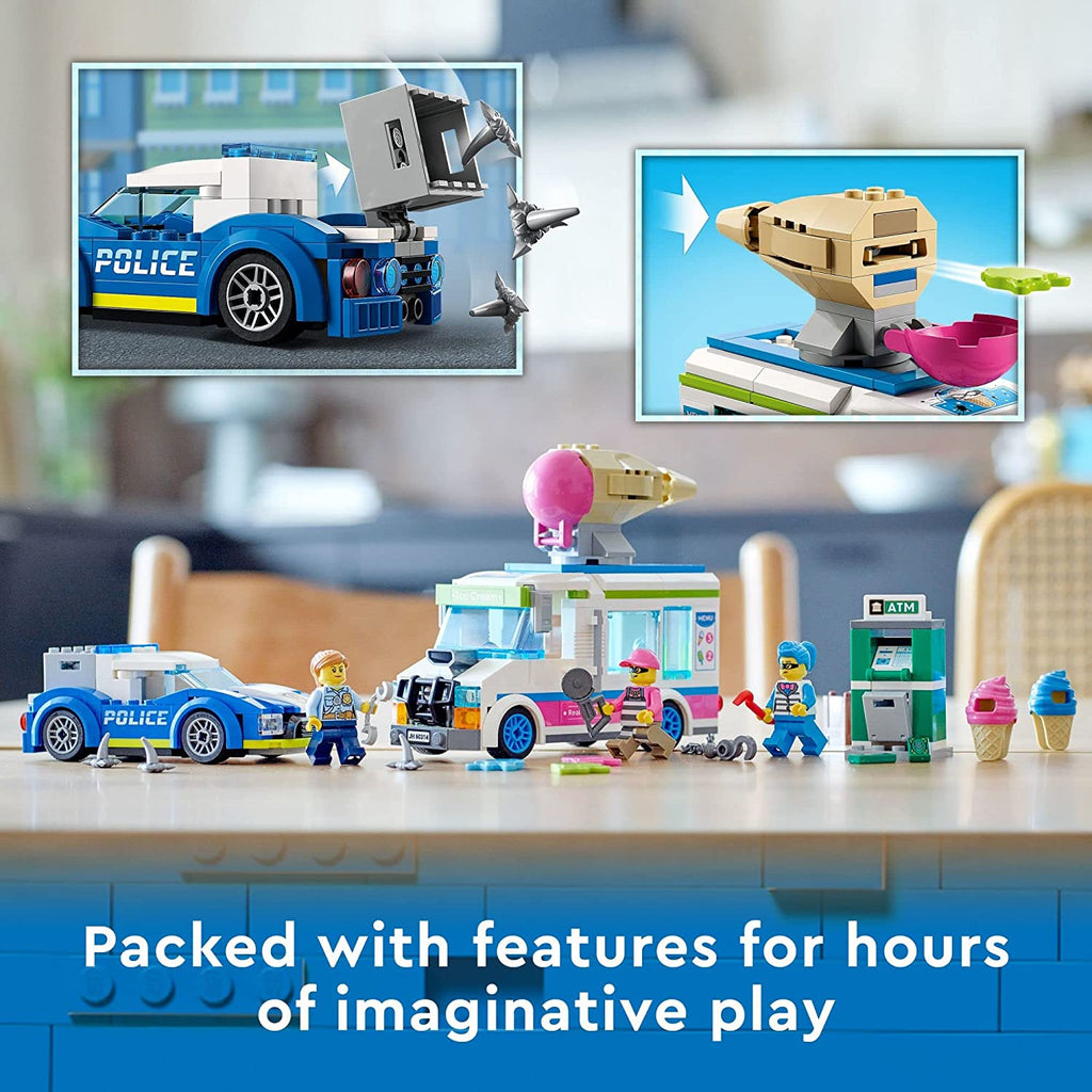 Lego City Ice Cream Truck Police Chase Age- 5 Years & Above