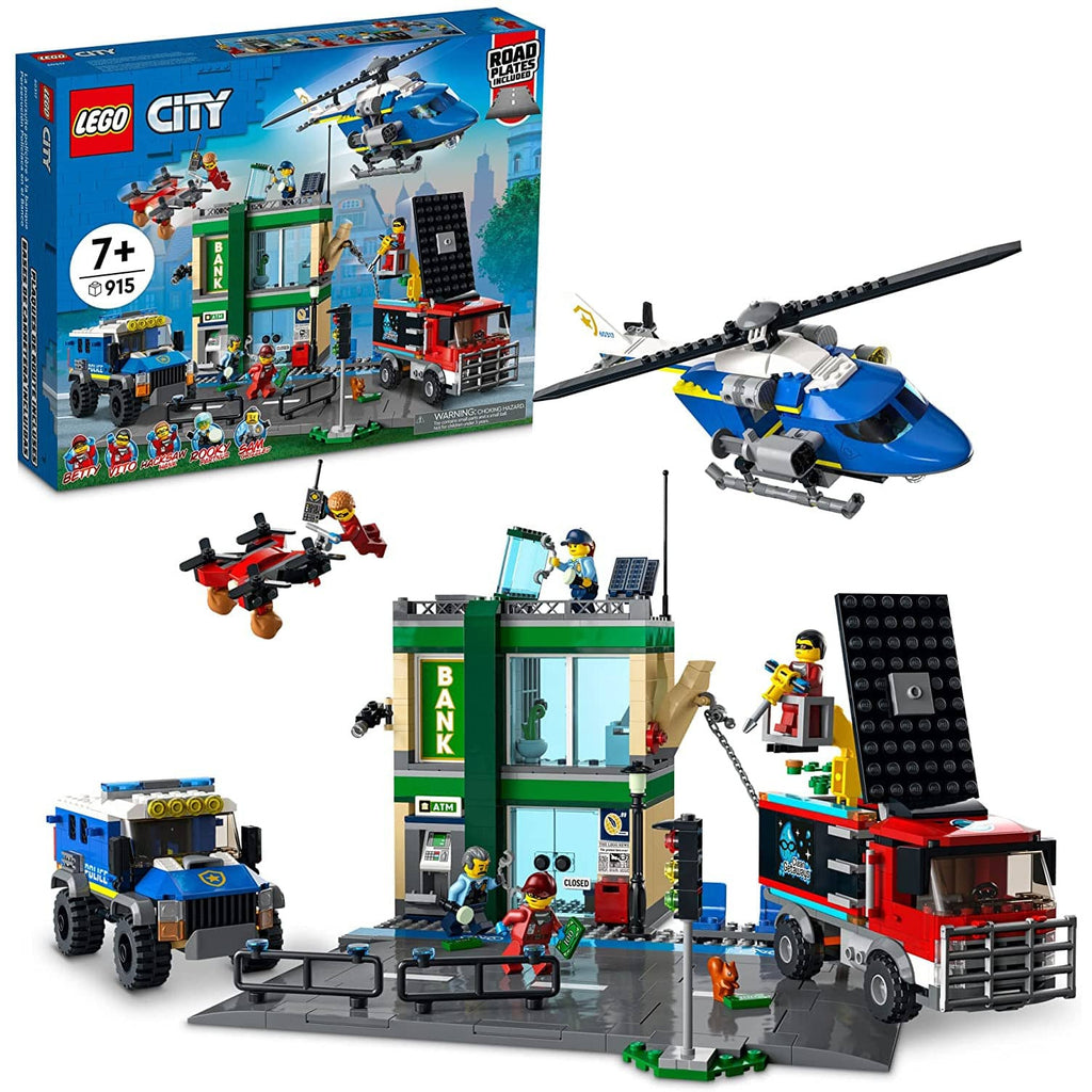 Lego City Police Chase at The Bank Set 7Y+