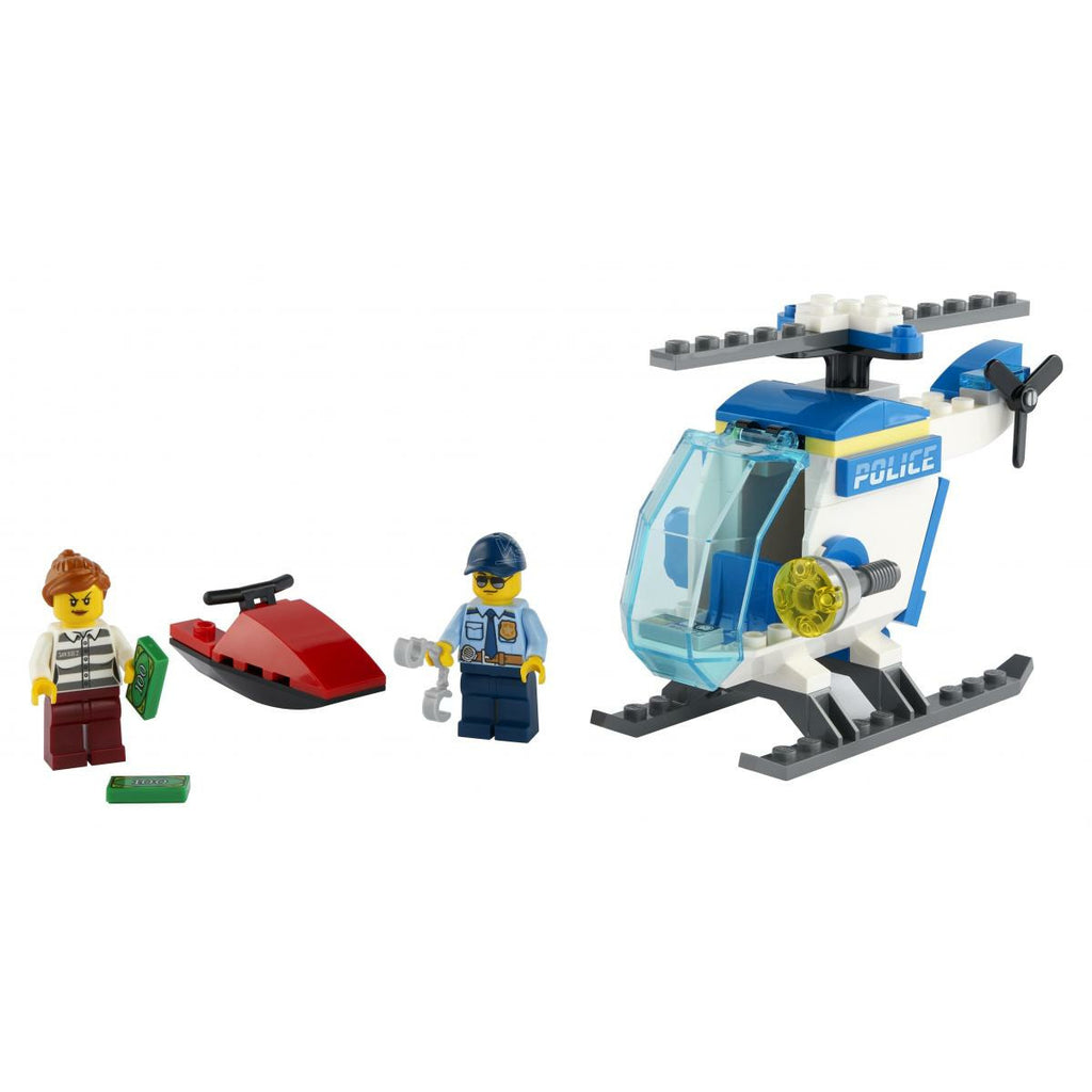 Lego City Police Helicopter 4Y+
