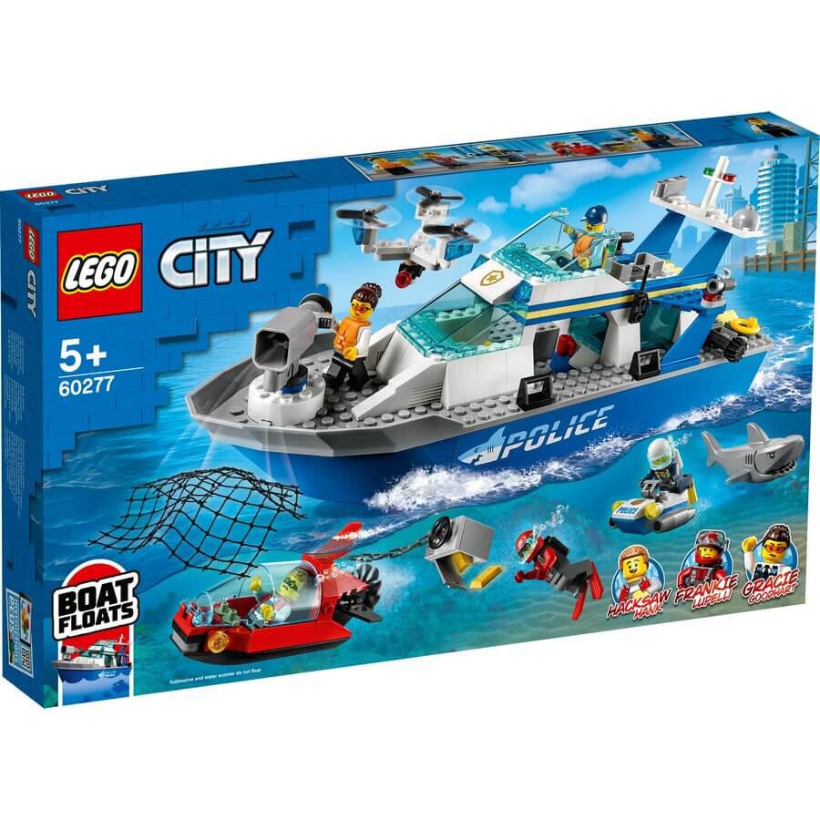 Lego City Police Patrol Boat Set 5Y+