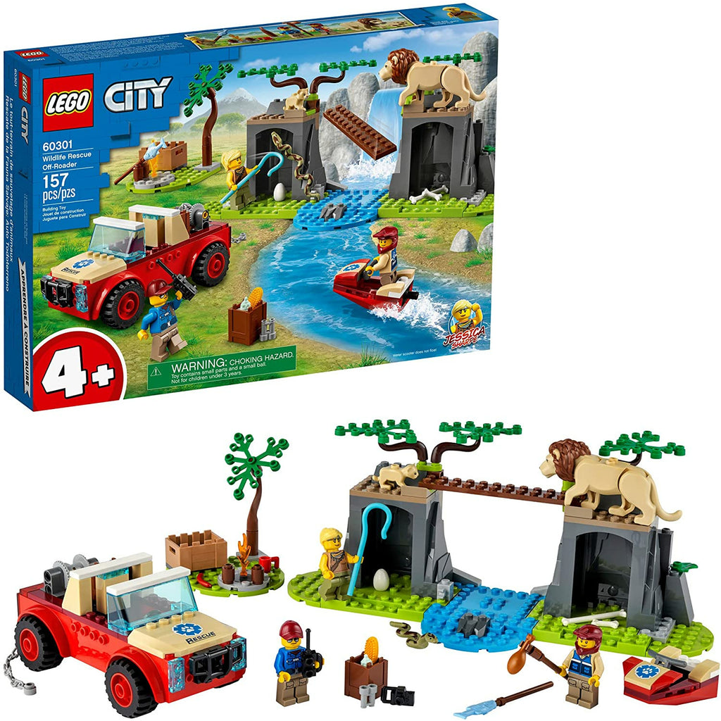 Lego City Wildlife Rescue Off-Roader 4Y+