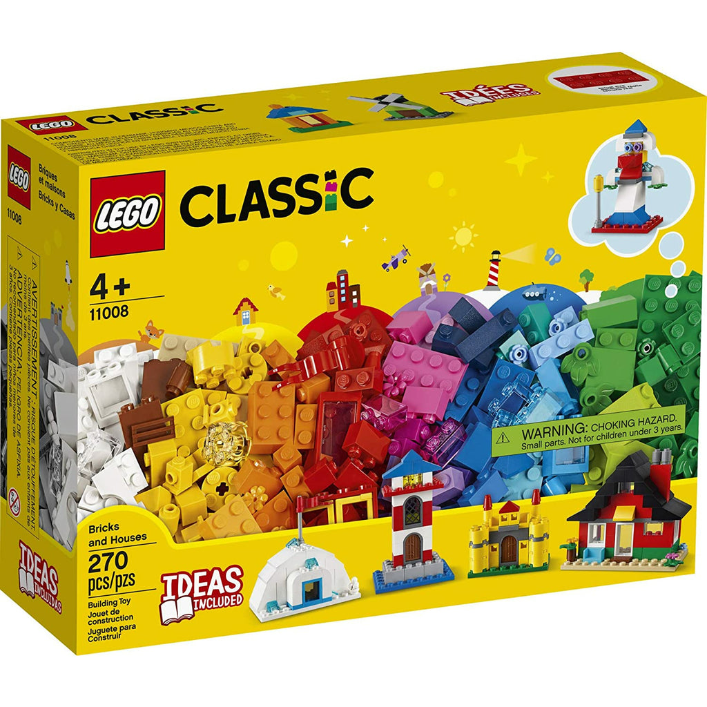 Lego Classic Bricks and Houses Set 4Y+