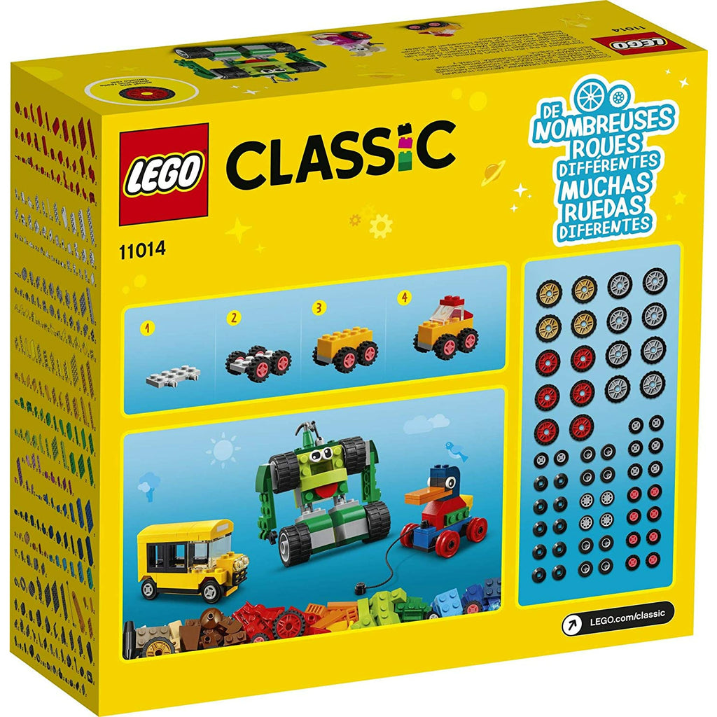 Lego Classic Bricks and Wheels Set 4Y+