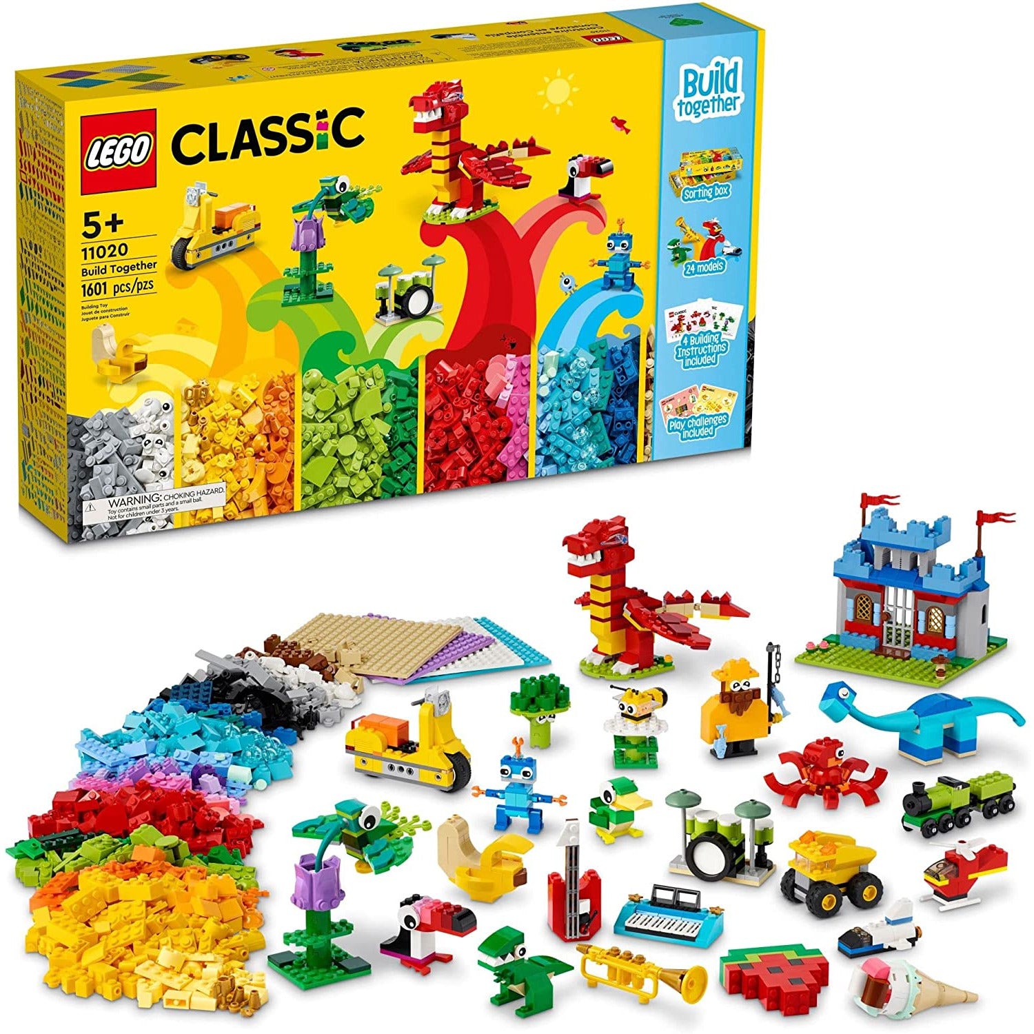 Lego Classic Build Together Age- Years Above Peekaboo