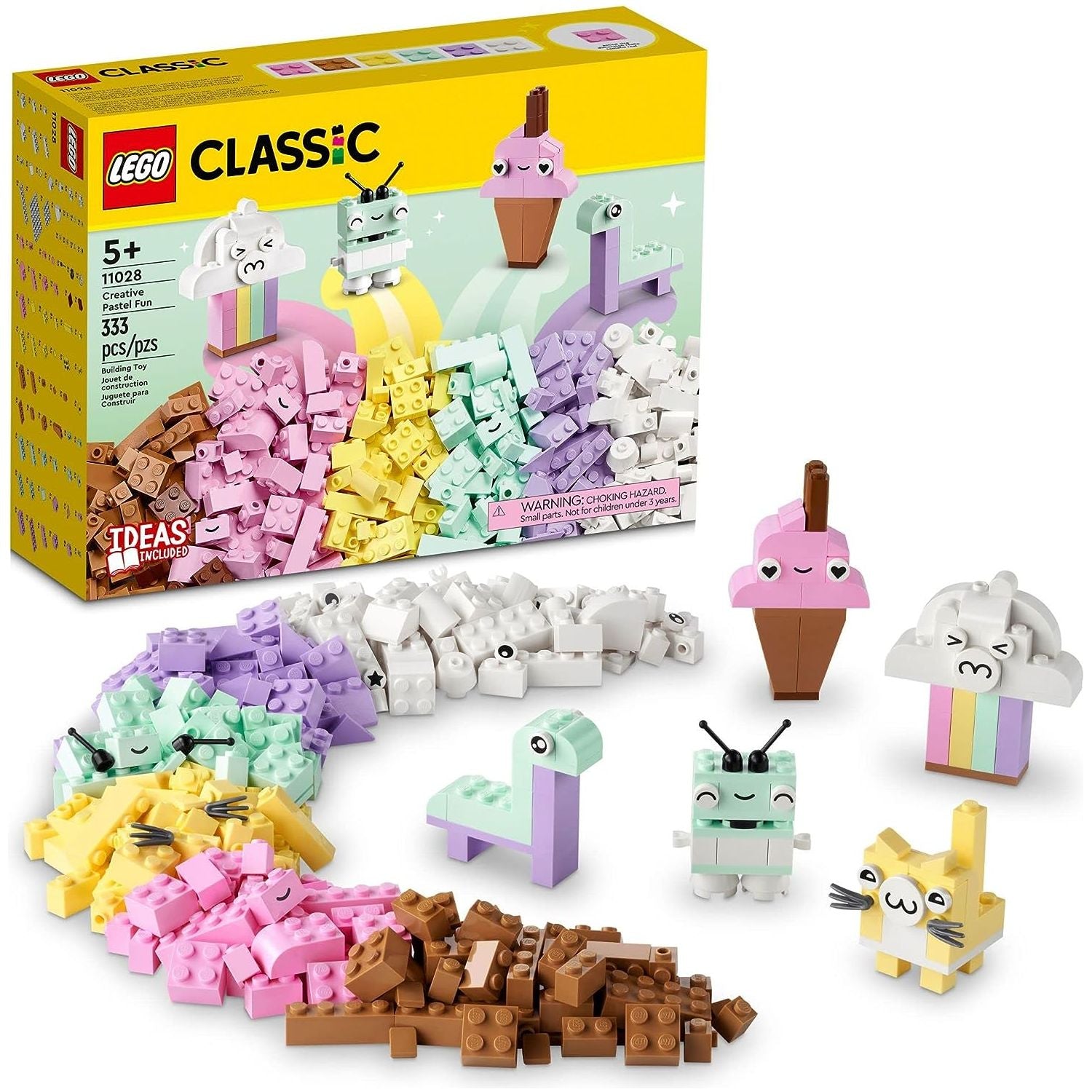Lego Creative Pastel Fun Playset Age 3 Years Above Peekaboo