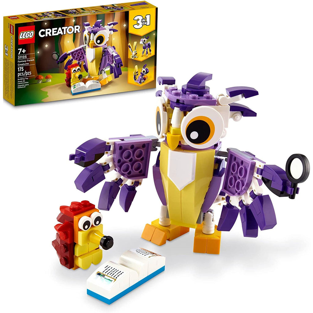 Lego Creator 3 in 1 Fantasy Forest Creatures Age- 7 Years & Above