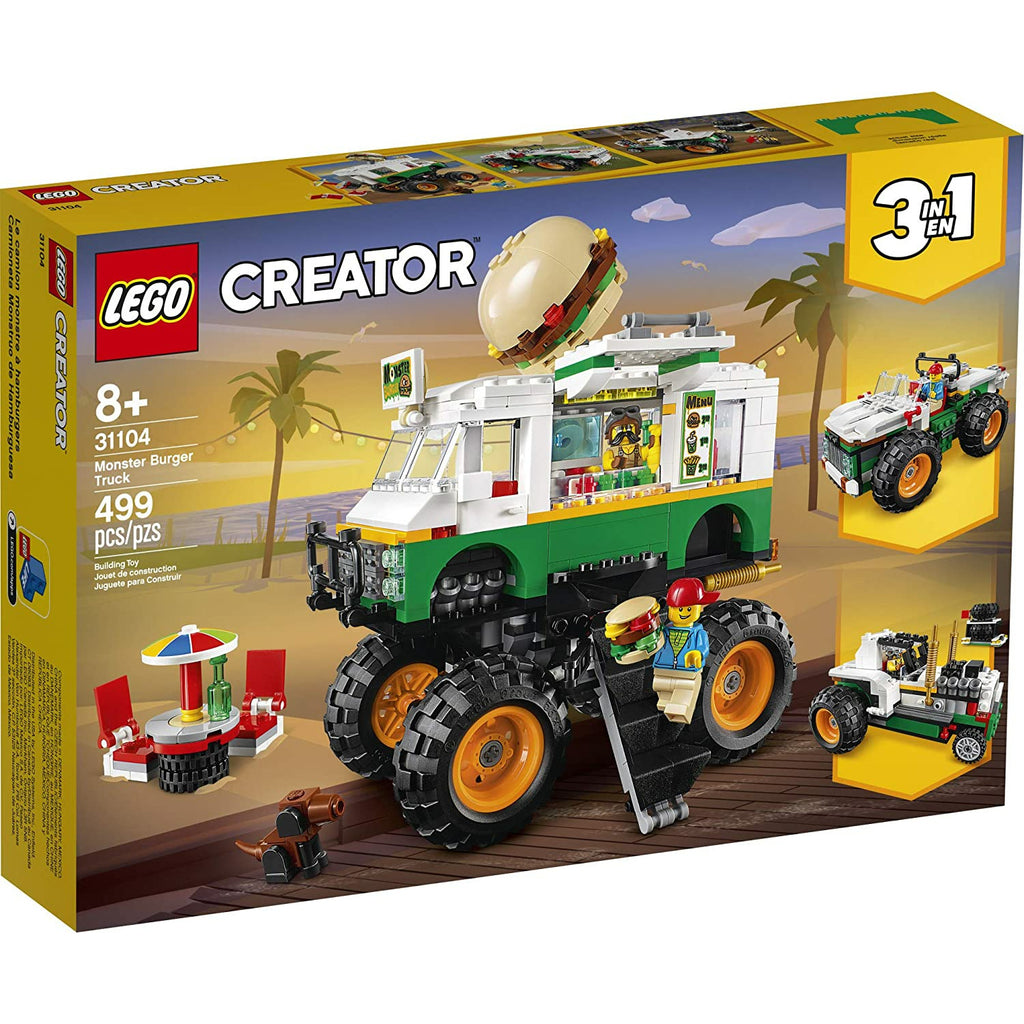 Lego Creator Monster Burger Truck 8Y+