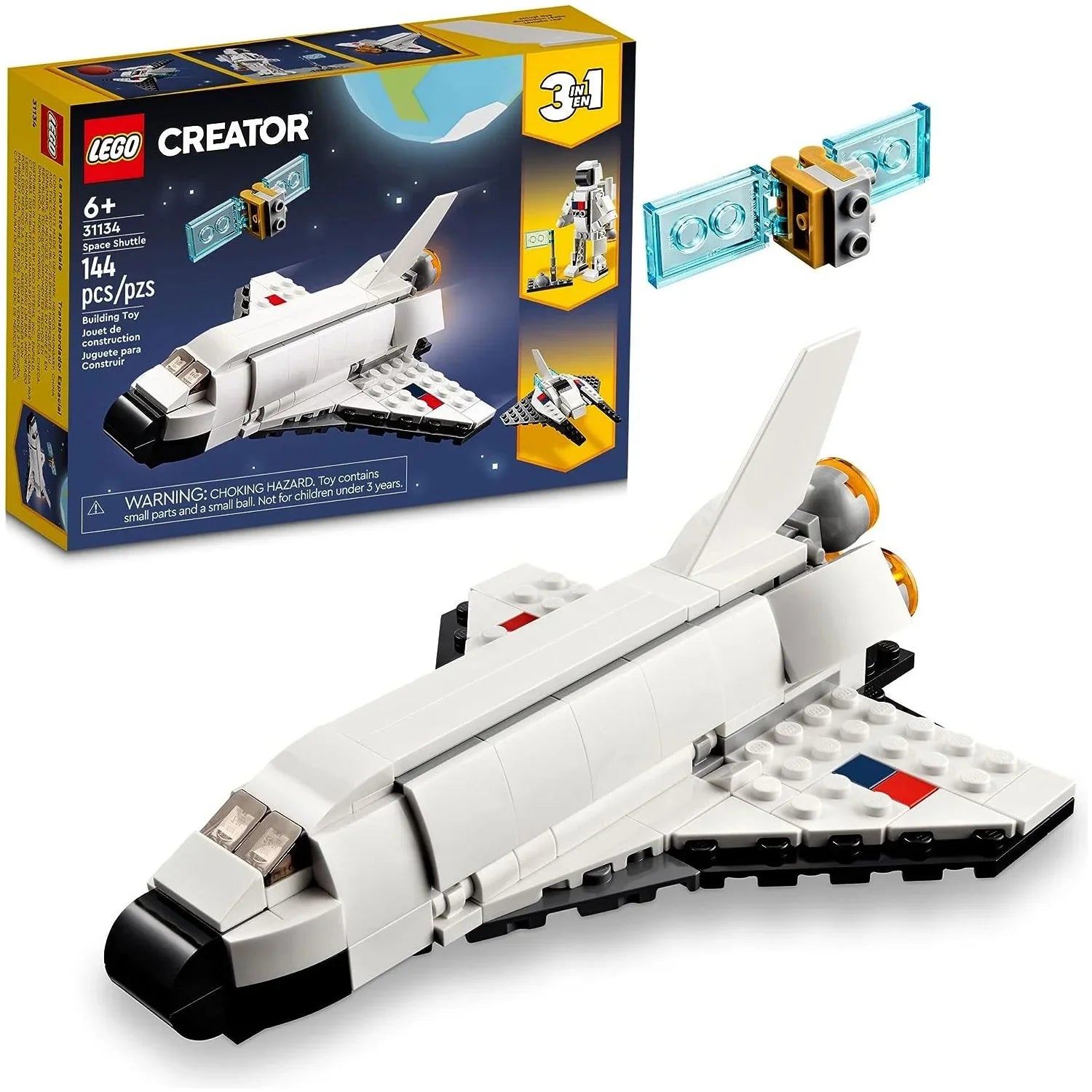 Lego Creator Space Shuttle Playset Age- 6 Years & Above