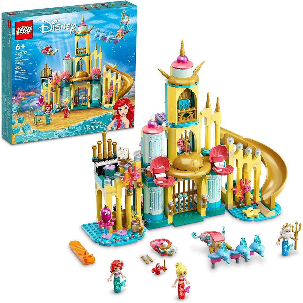 Lego Disney Ariel's Underwater Palace Age- 6 Years & Above