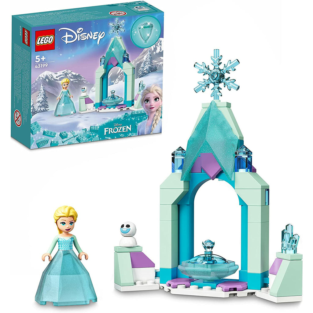 Lego Disney Elsa’s Castle Courtyard Diamond Dress Set 5Y+