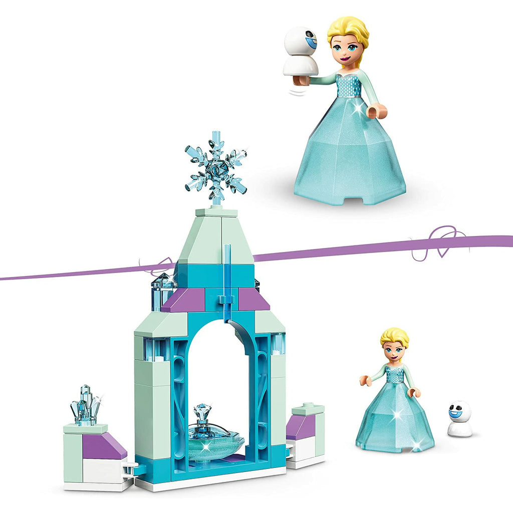 Lego Disney Elsa’s Castle Courtyard Diamond Dress Set 5Y+