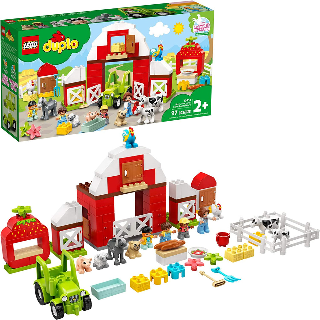 Lego Duplo Barn, Tractor & Farm Animal Care Age- 2 Years & Above