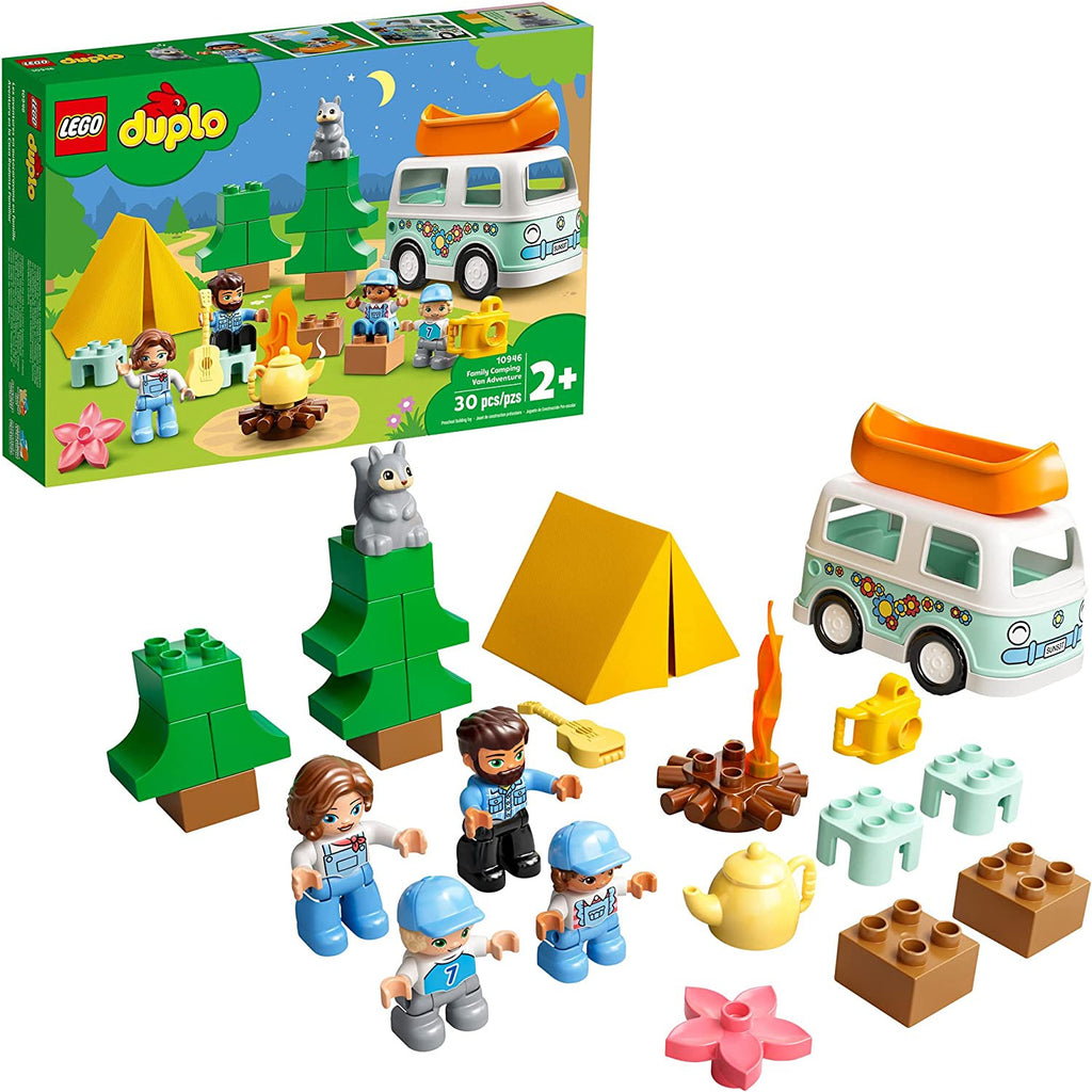 Lego Duplo Family Camping Van Adventure Age- 2 Years & Above