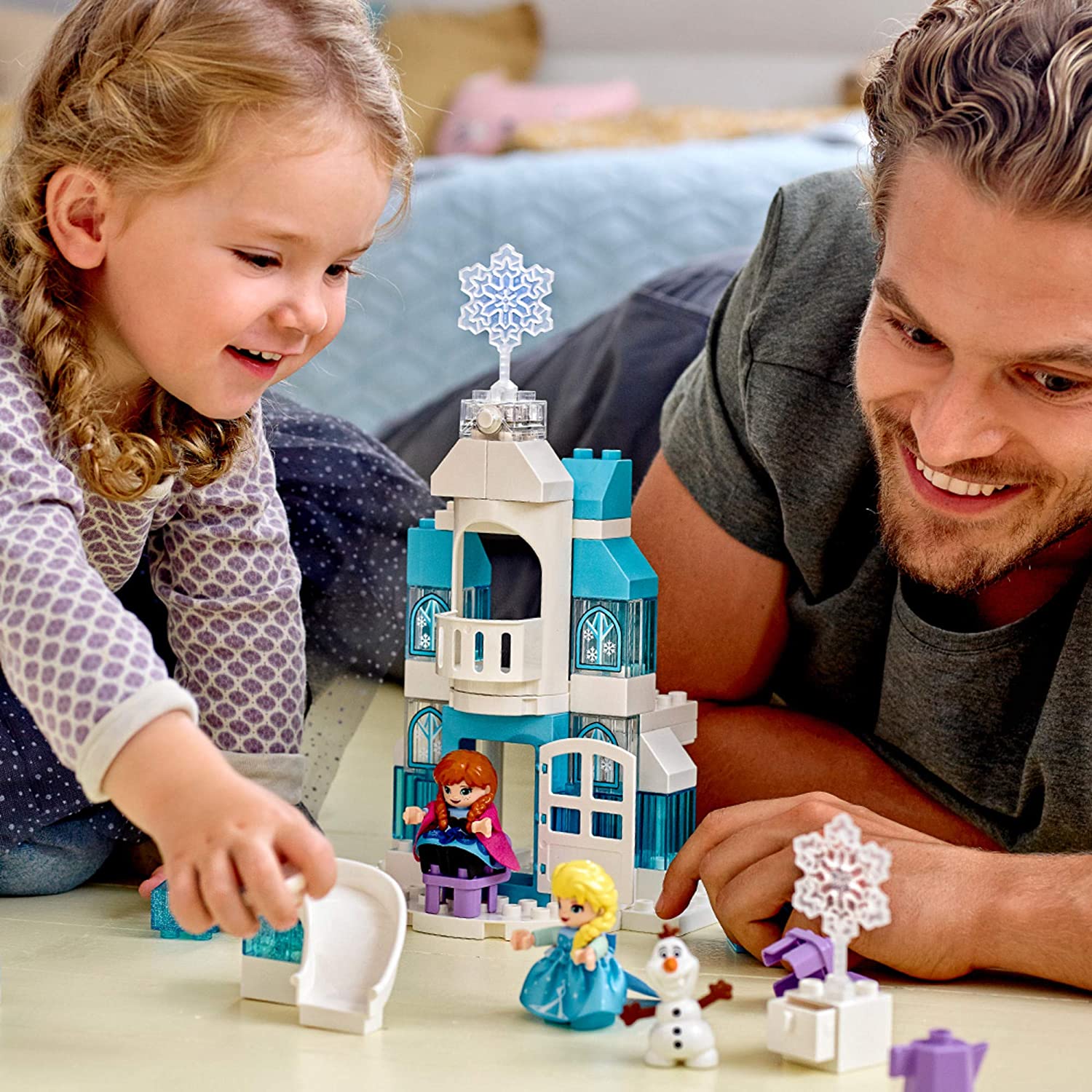 Lego Duplo Frozen Ice Castle Set 2Y Peekaboo