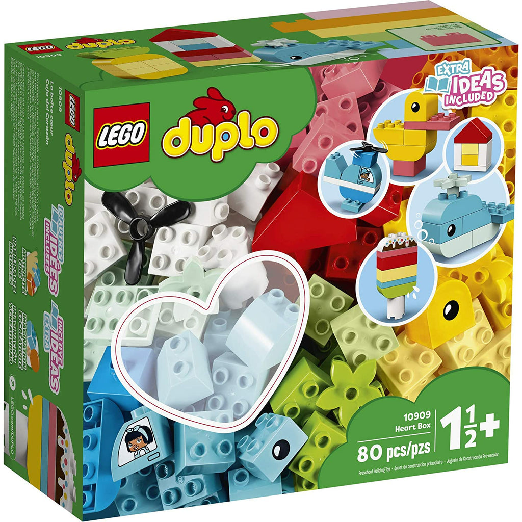 Lego Duplo Heart Box 80 Pieces 18m+