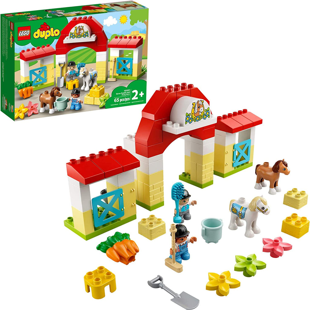 Lego Duplo Horse Stable and Pony Care Age- 2 Years & Above