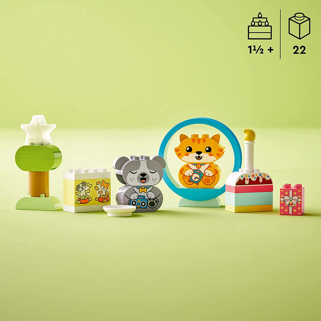 Lego Duplo My First Puppy & Kitten With Sounds Age- 18 Months to 5 Years