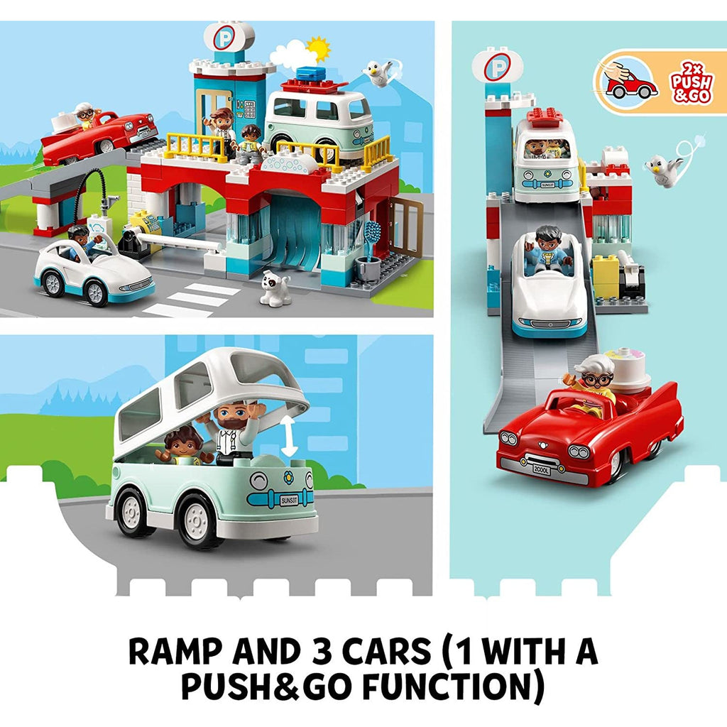 Lego Duplo Parking Garage and Car Wash Age- 2 Years & Above