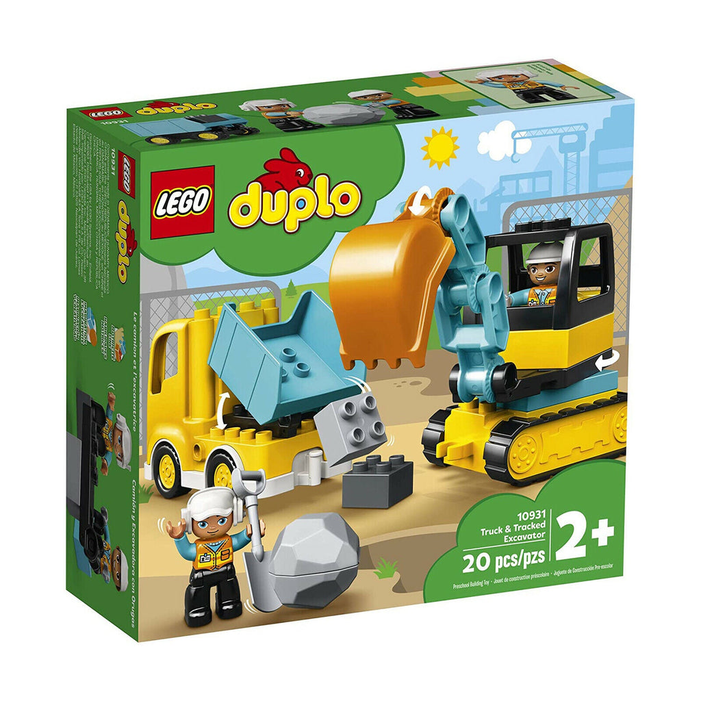 Lego Duplo Truck & Tracked Excavator 2Y+