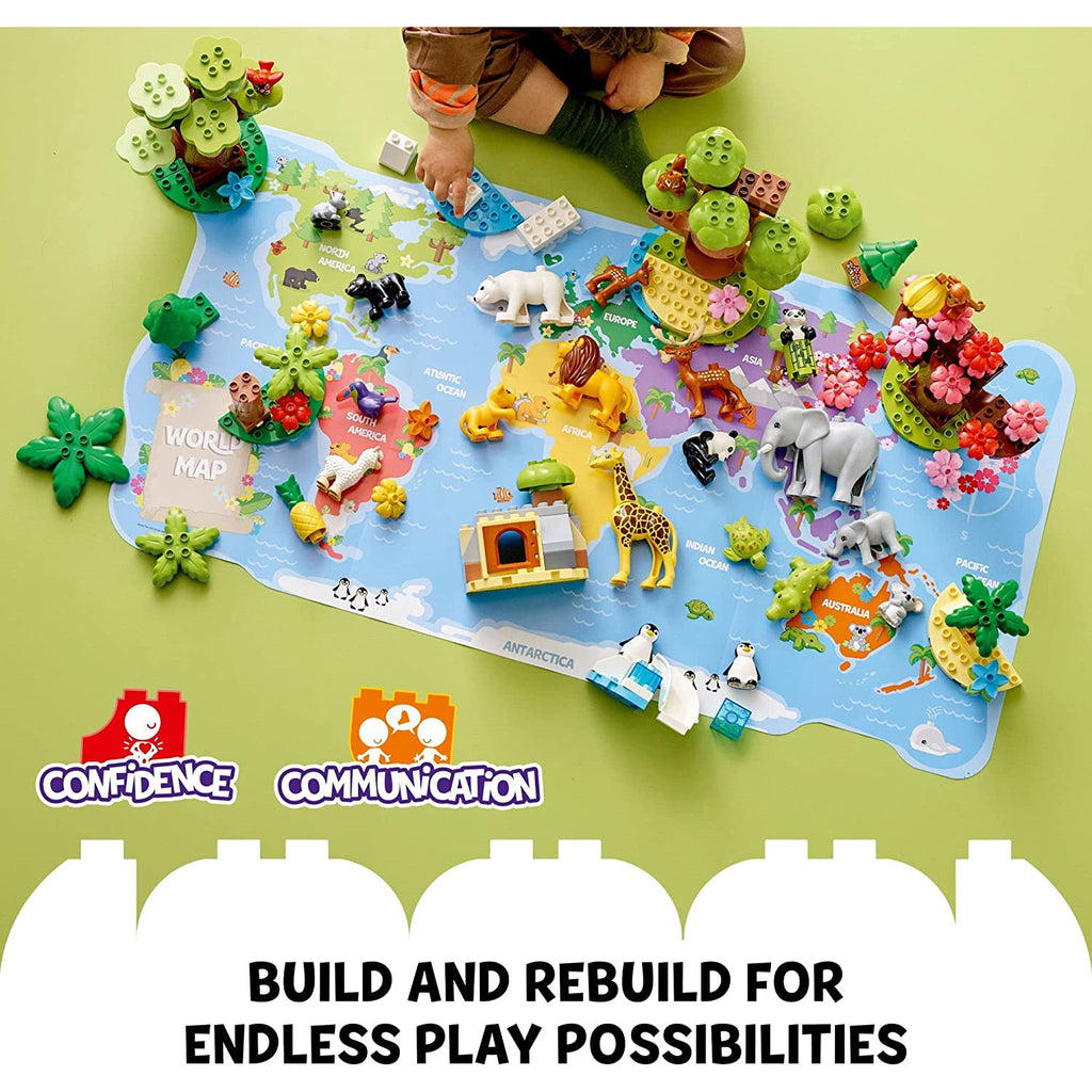 Lego Duplo Wild Animals of the World Age- 2 Years & Above