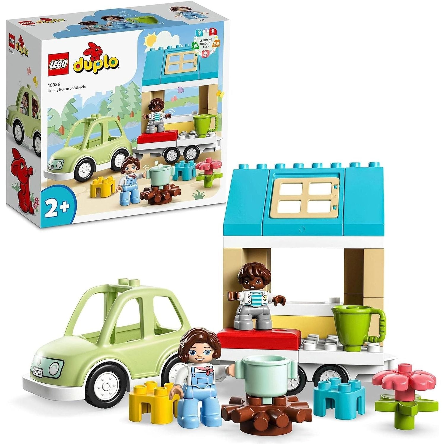 Lego Family House on Wheels Playset Age 4 Years Above Peekaboo