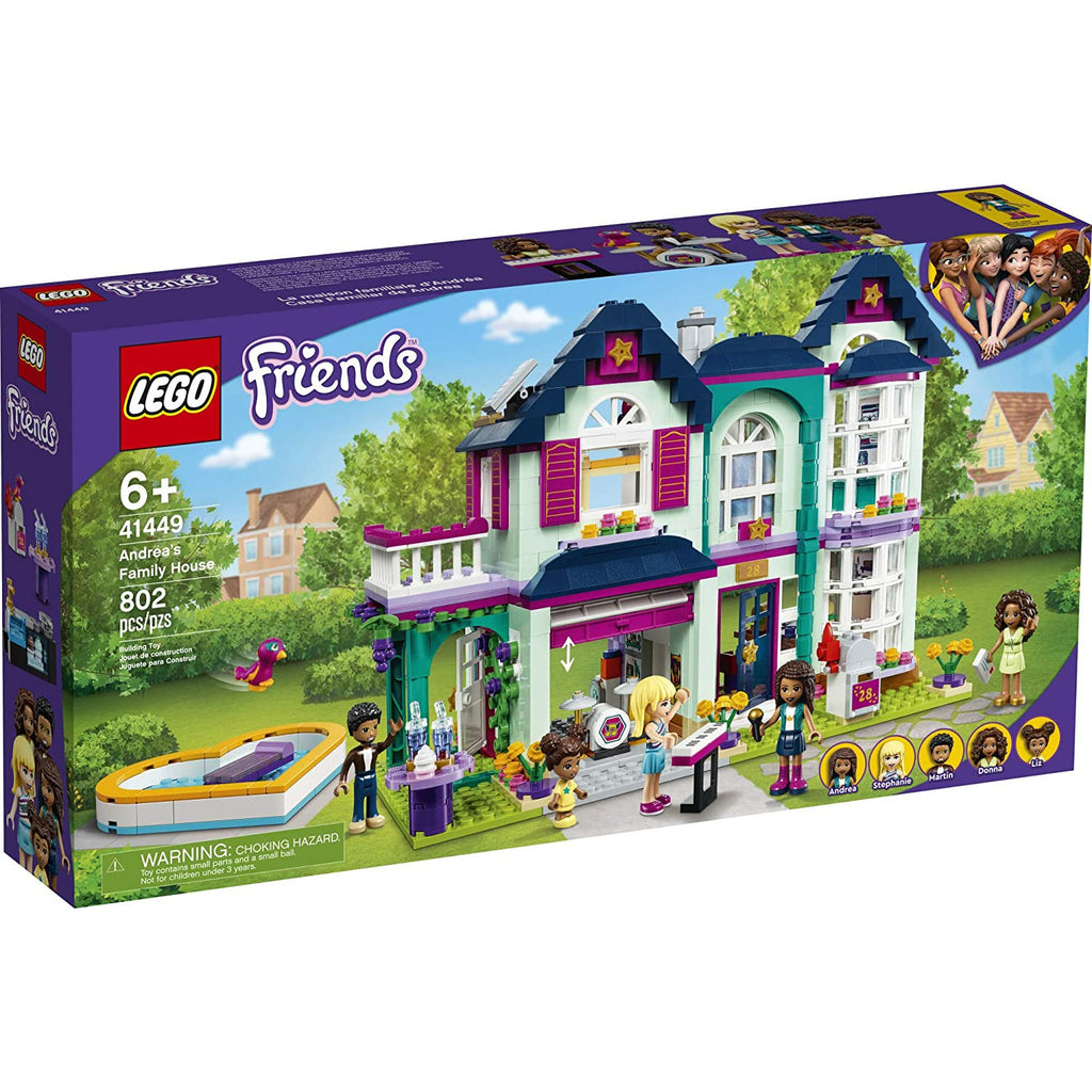 Lego Friends Andrea's Family House Set 6Y+