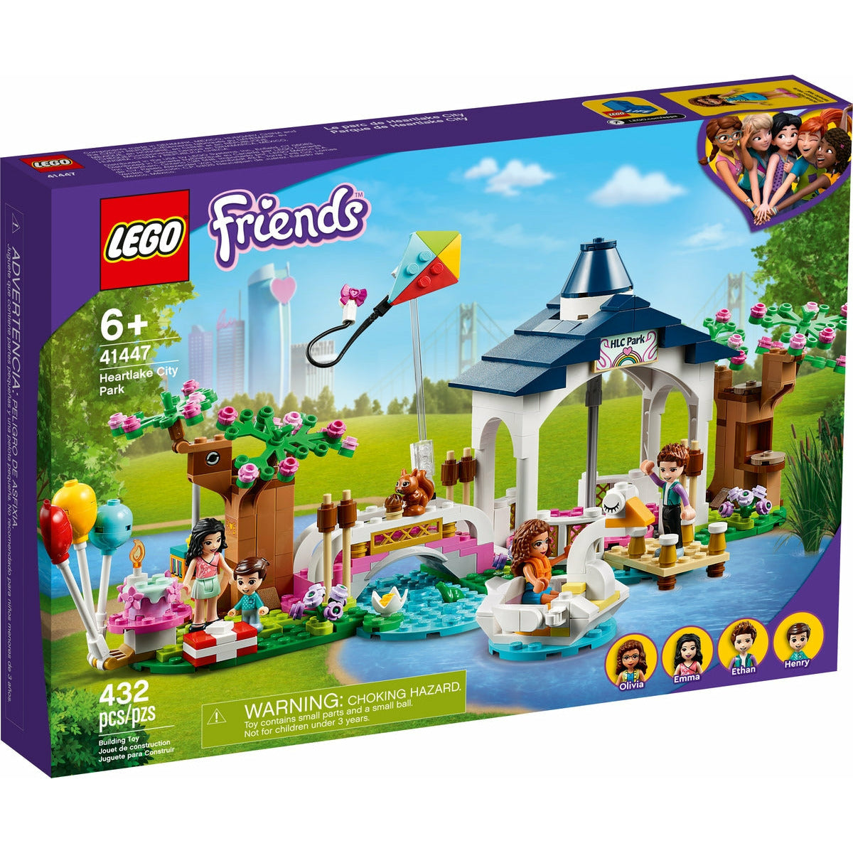 Lego Friends Heartlake City Park Set Age 6 Years and Above Peekaboo