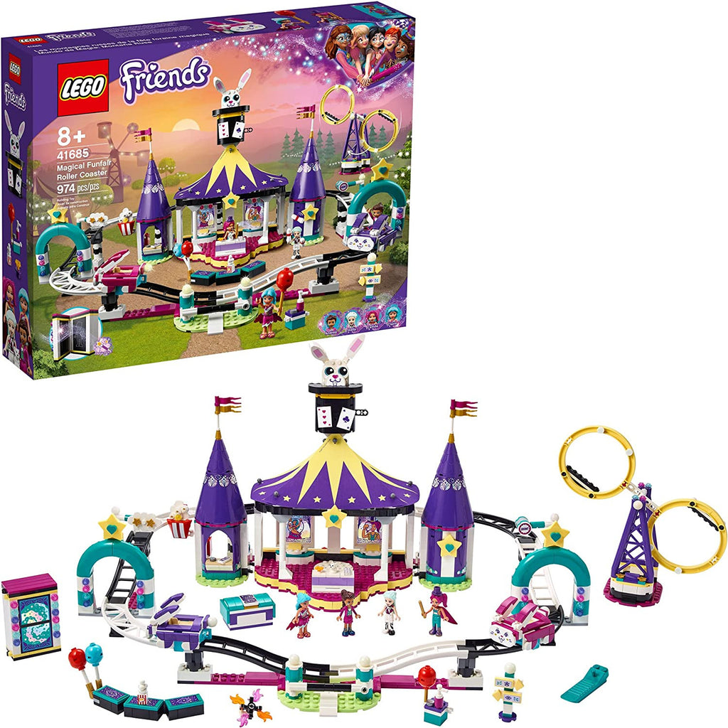 Lego Friends Magical Funfair Roller Coaster Age- 8 Years & Above