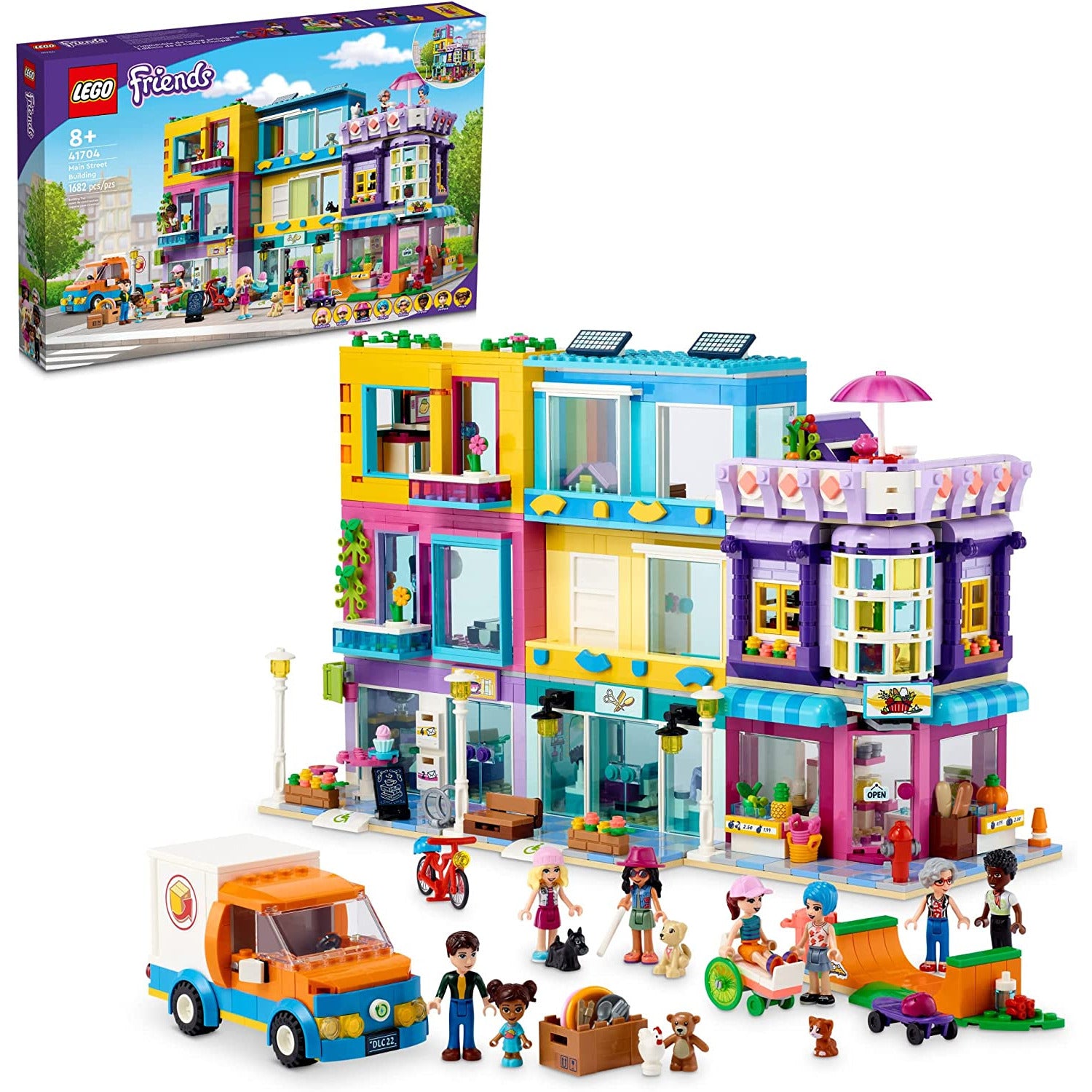 Lego Friends Main Street Building Age 8 Years Above Peekaboo