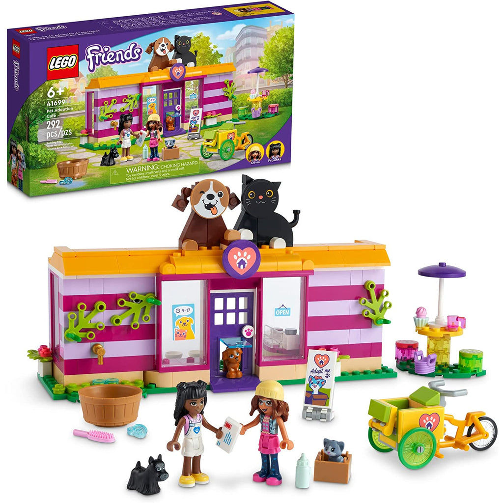 Lego Friends Pet Adoption Café Age- 6 Years & Above