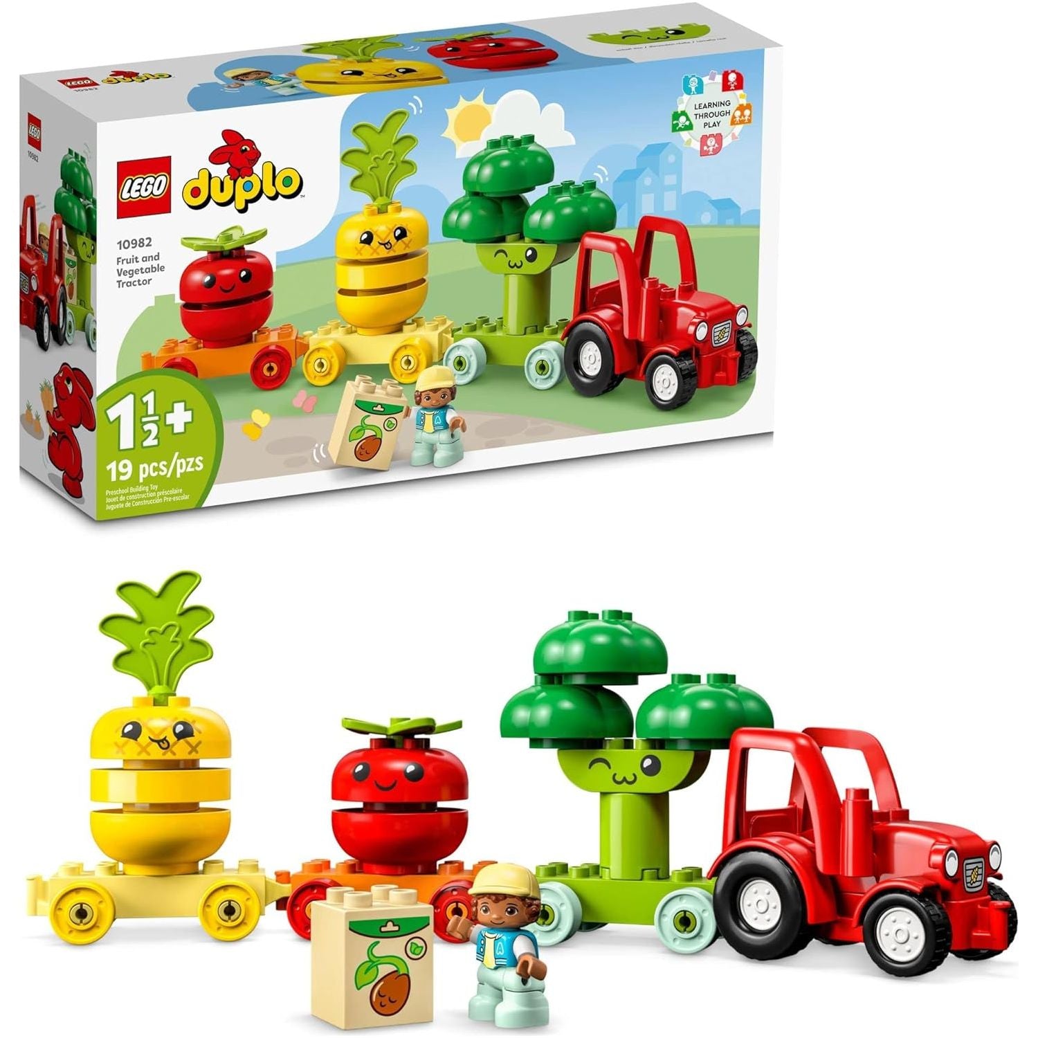 Lego Duplo Fruit and Vegetable Tractor Playset Age- Years