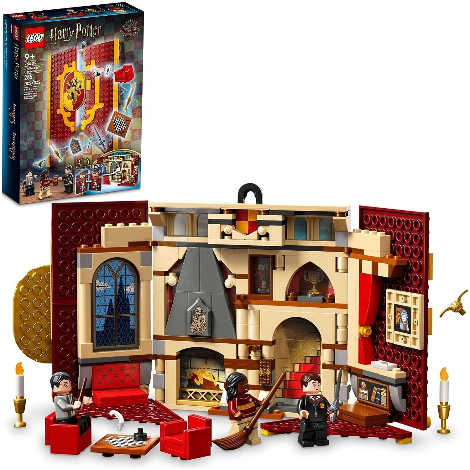 Lego Gryffindor House Banner Playset Age 6 Years Above Peekaboo